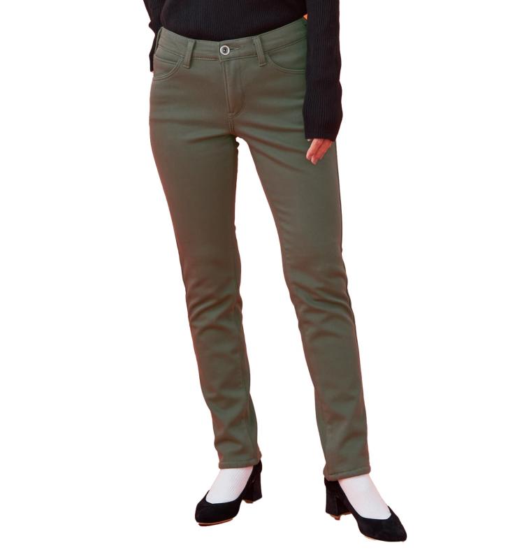 EDWIN(エドウィン) ジーンズ冬用 BODY FIRE ジャージーズ スリムストレート デニムパンツレディース|SLOPEUP