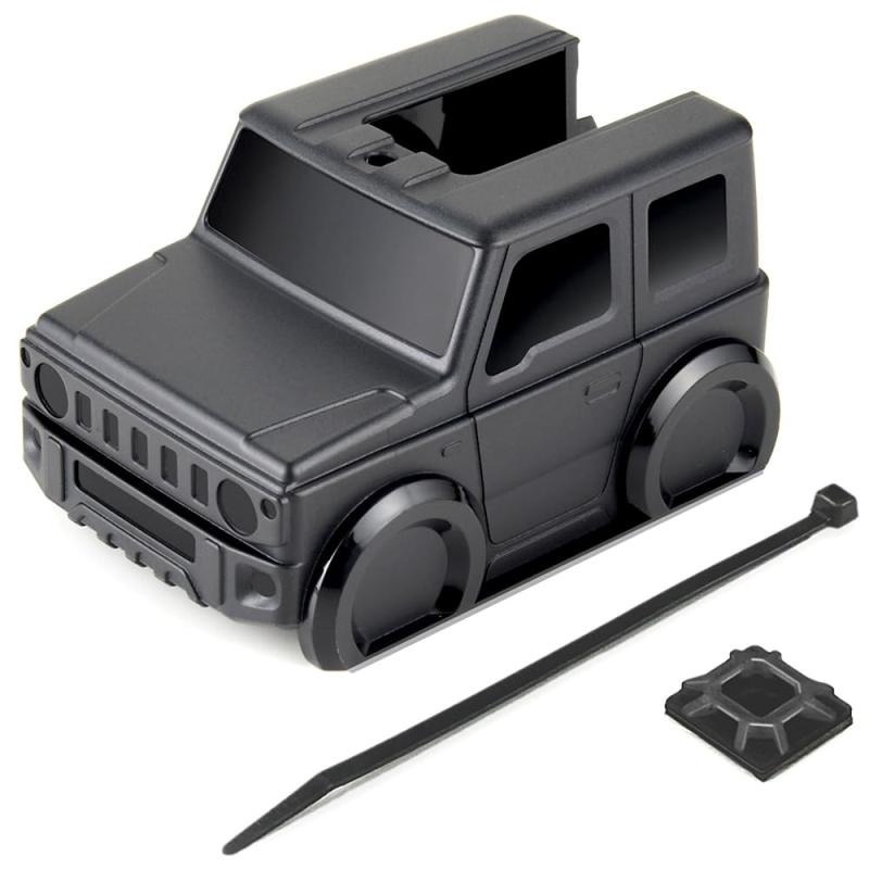 IPF アンテナ マスコット ジムニー用 シエラ ノマド ミニカー風デザイン ドレスアップ 立体感 エクステリア インテリア 無加工 簡単取付 車内 車外 DIY こだわりの日本製 EXJ-08