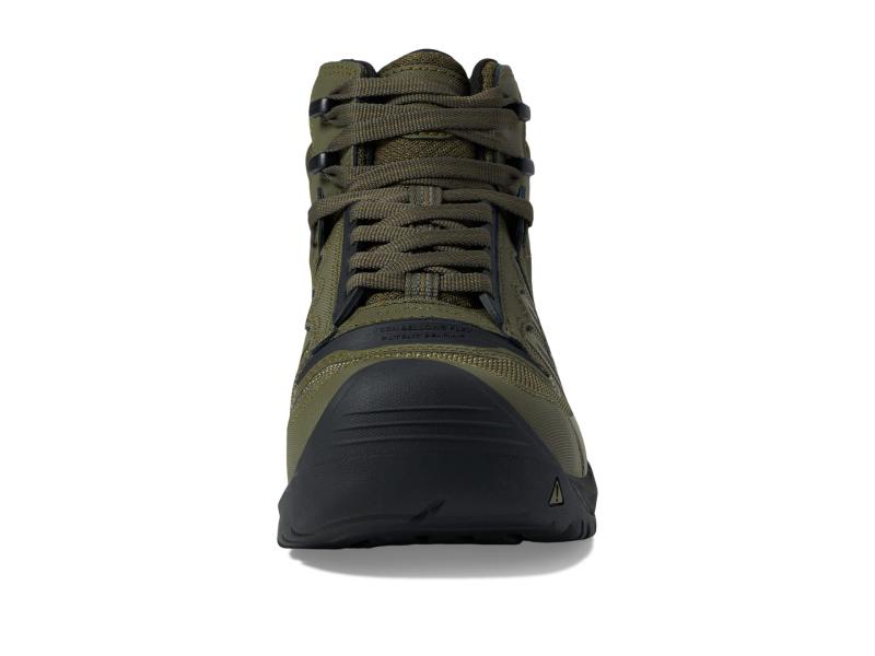 KEEN Utility メンズ RENO MID KBF WPワークシューズ