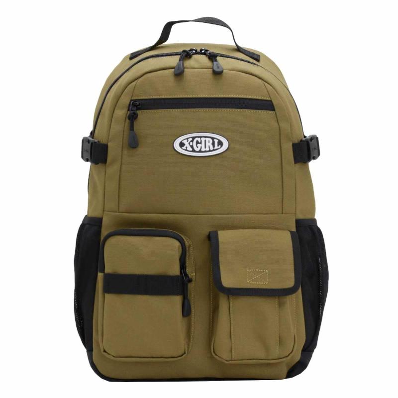 [X-girl] マルチポケットバックパック MULTI POCKET BACKPACK｜SLOPEUP