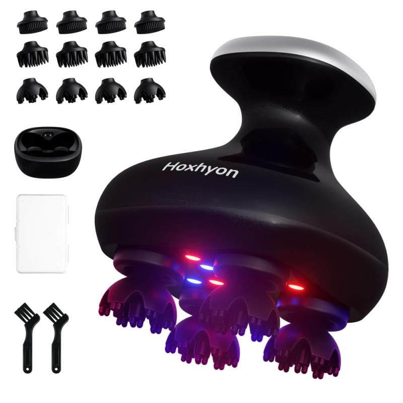 楽天市場】【2025新登場】Hoxhyon ヘッドスパ 電動頭皮ブラシ