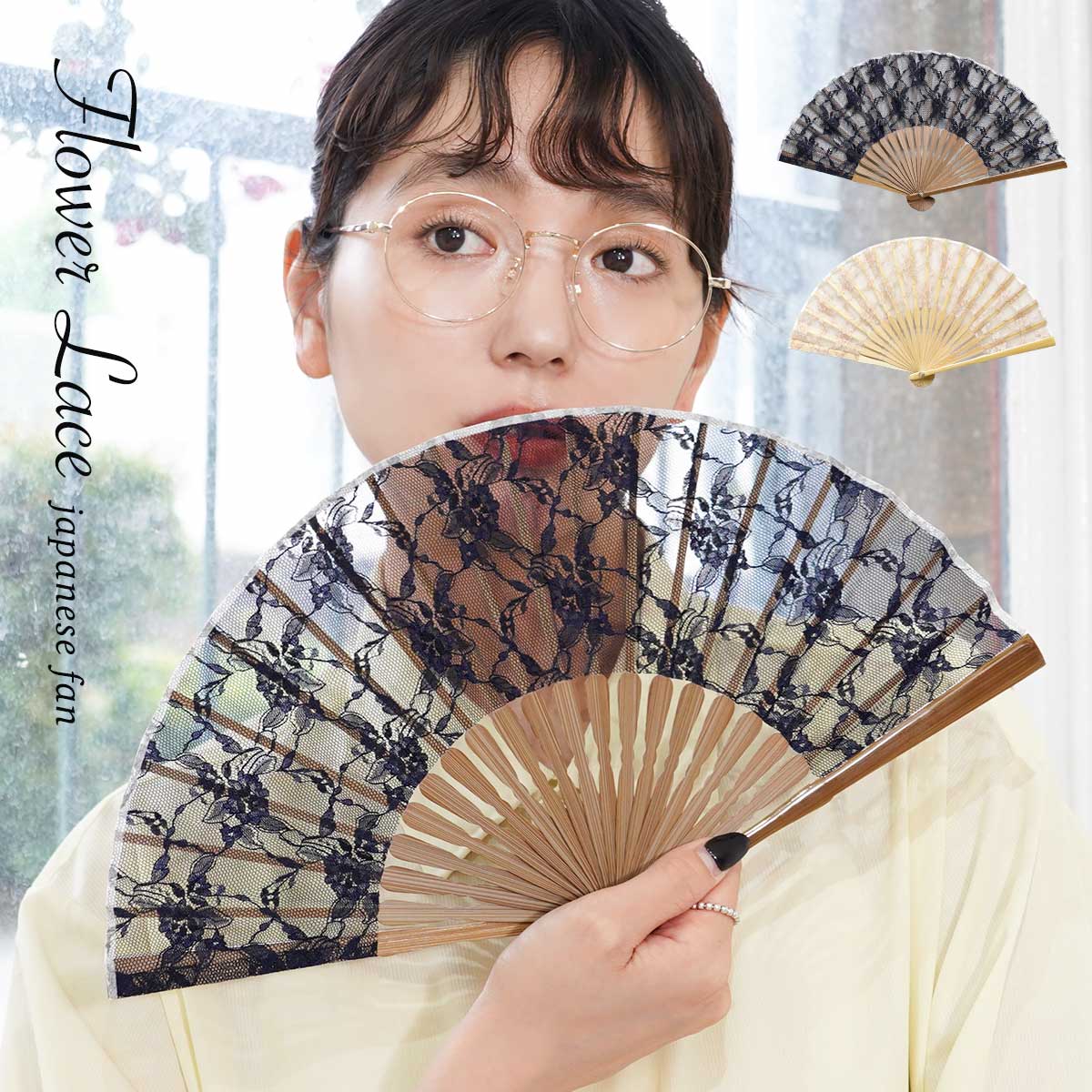 扇子 舞扇子 桜柄 黒塗骨 京扇子 箱なし : おどり用品の扇