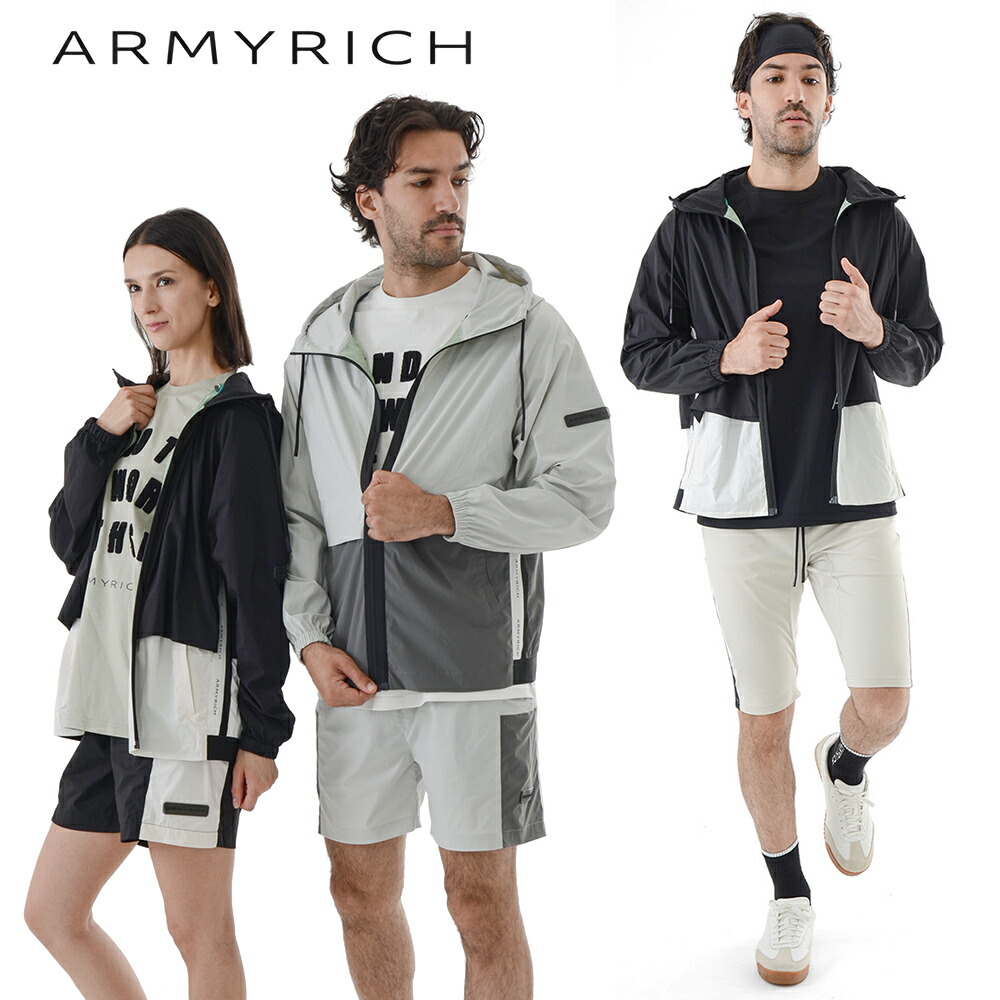 【33%OFF】★OT ARMYRICH 撥水ナイロンフルジップパーカーセットアップ メンズ 春夏用 撥水産業 薄っぺらナイロン メッシュ原料品 フルジップ 通気性威風堂々たる 上下書き割り ゴルフ御召しもの 形づくる 黒いこと/薄墨色 S/M/L/XL/3L