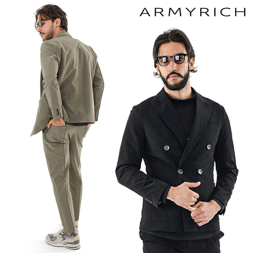 【22%OFF】★OT ARMYRICH 伸ばすことナイロン ダブル上衣 セットアップ テーラードスーツ 心地よい背広 上下仕掛ける 黒いこと グレージュ M/L/XL/3L/4L/5L