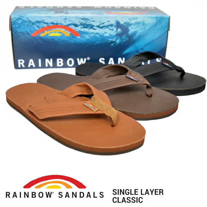 rainbow sandals men