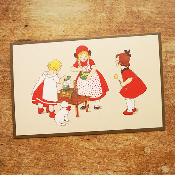 楽天市場 ドイツ製 ポストカード ブーケをお届けに ハガキ 絵葉書 おしゃれ 北欧 アート かわいい イラスト 手紙 誕生日 メール便対象品 Slowworks