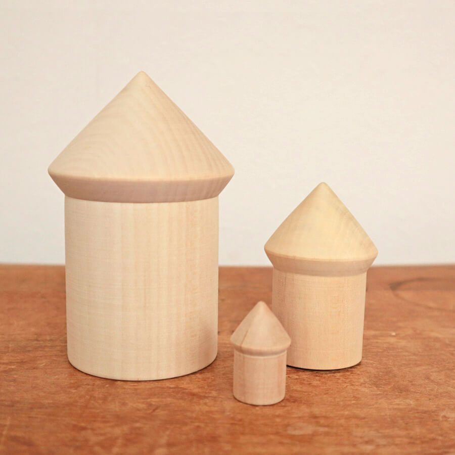 楽天市場】白木 おきあがりこぼし マトリョーシカ【VOLGA ヴォルガ