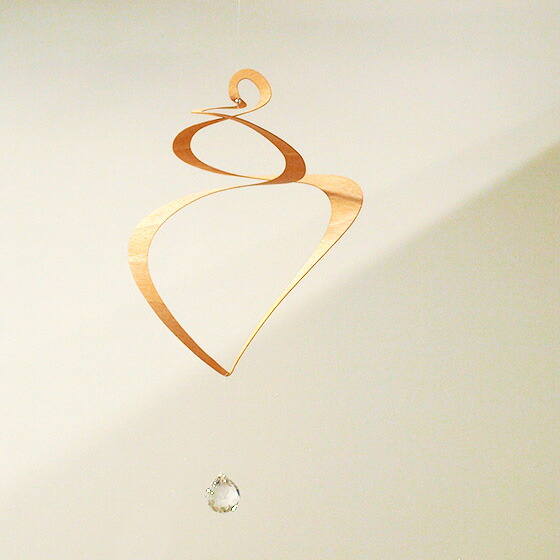 【未使用】tempoテンポ＊木製モビールperspectiveパースペクティブ オブジェ モビール 木製 / tempo テンポ perspective パースペクティブ