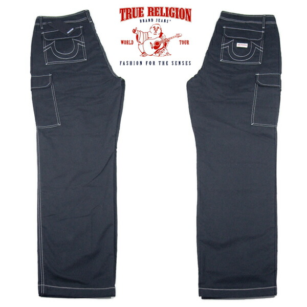 TRUE RELIGION トゥルーレリジョン ロゴ カーゴパンツ 関税送込 TRUE RELIGION(トゥルーレリジョン) カーゴパンツ(メンズ