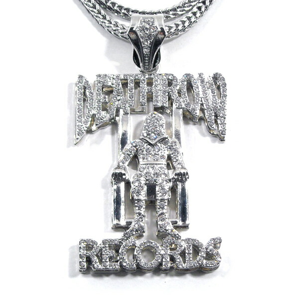 【数量限定】King Ice x Death Row Records☆CZネックレス 36498_1.jpg