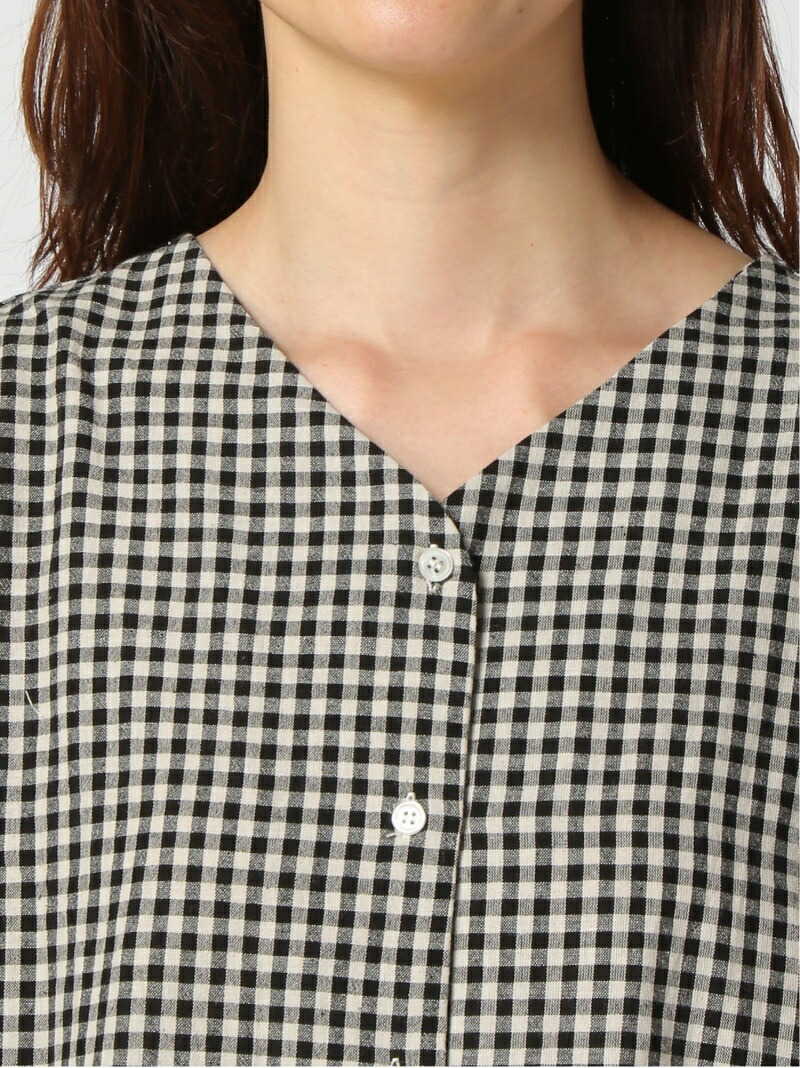 Samansa Mos2 ギンガムキャンディースリーブワンピース Samansa Mos2 サマンサモスモス ワンピース 5ー9分袖ワンピース ブラウン ブラック グリーン ピンク 送料無料 Rakuten Fashion septicin Com