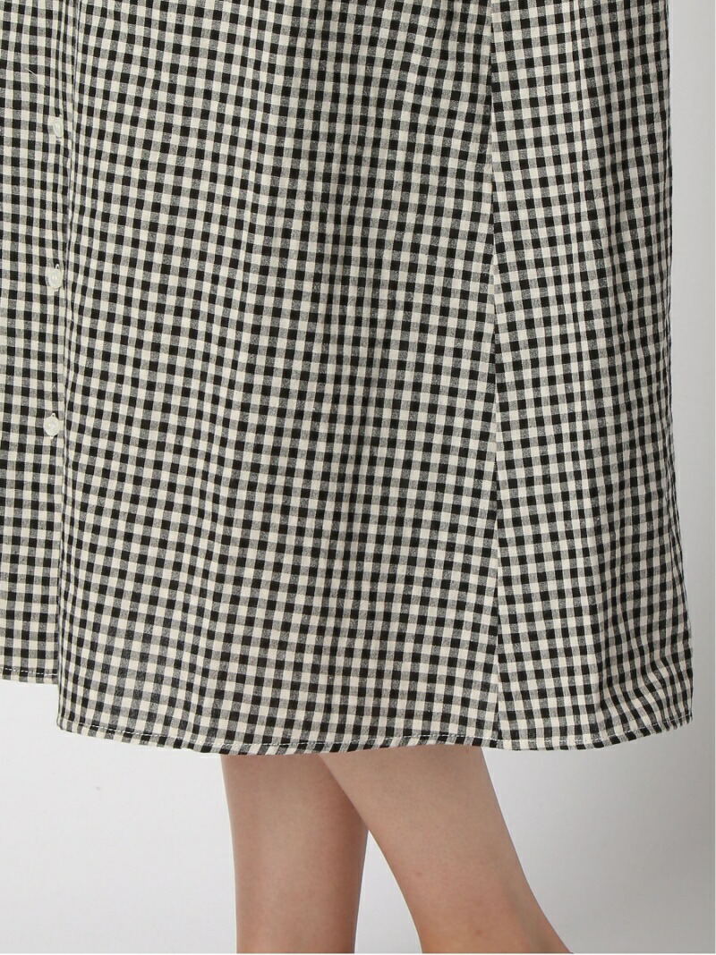 Samansa Mos2 ギンガムキャンディースリーブワンピース Samansa Mos2 サマンサモスモス ワンピース 5ー9分袖ワンピース ブラウン ブラック グリーン ピンク 送料無料 Rakuten Fashion septicin Com