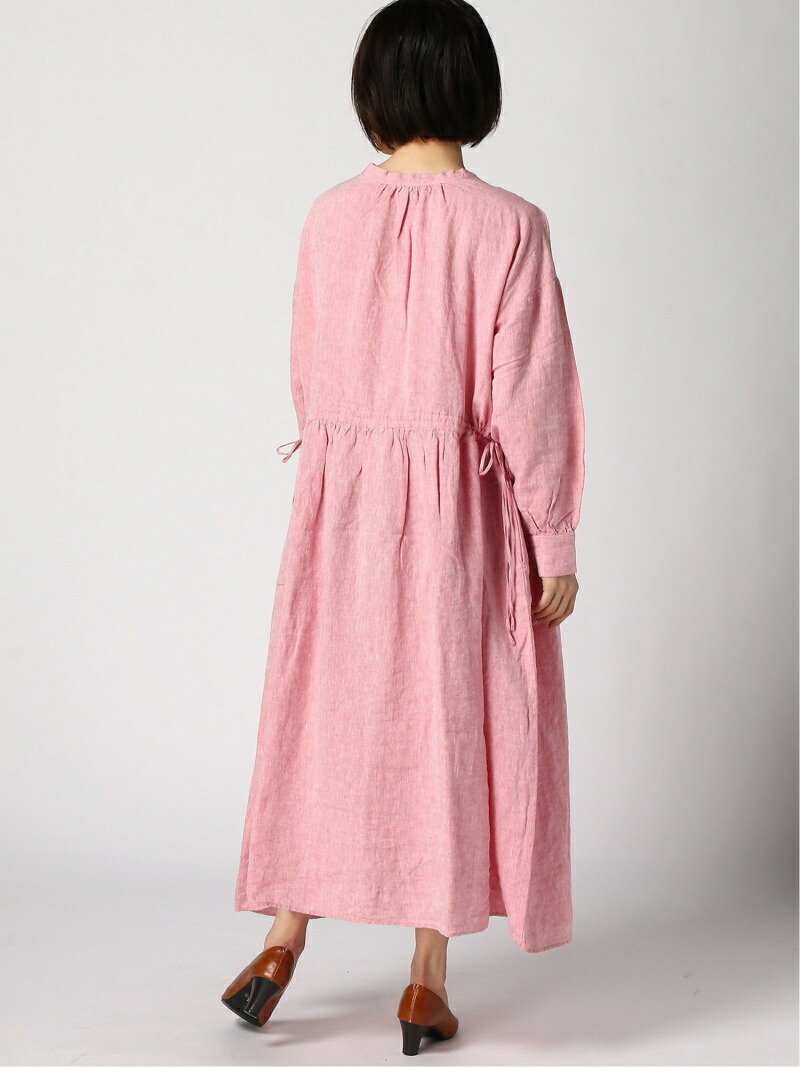 奇跡の再販 Rakuten Fashion リトアニアリネン前後着ワンピース Samansa Mos2 サマンサモスモス ワンピース 長袖 ワンピース イエロー グレー ネイビー ピンク ブルー 送料無料 超目玉 I Fb It