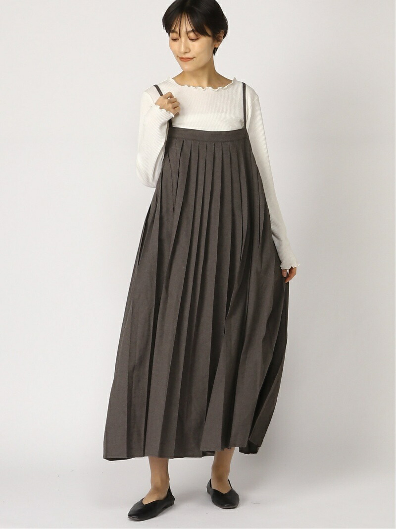 楽天市場 Sale 70 Off プリーツキャミワンピース Samansa Mos2 サマンサモスモス ワンピース キャミワンピース グレー パープル ベージュ Rba E Rakuten Fashion Sm２ サマンサモスモス