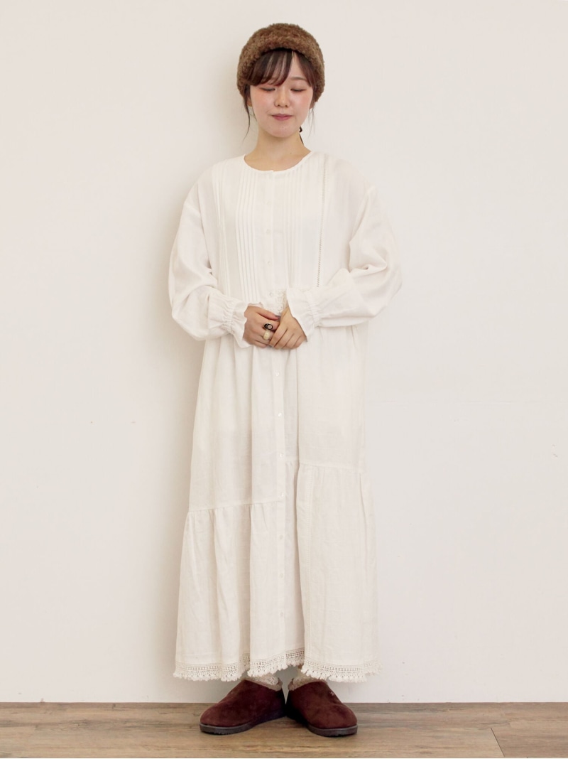 楽天市場】刺繍前開きワンピース Samansa Mos2 サマンサモスモス