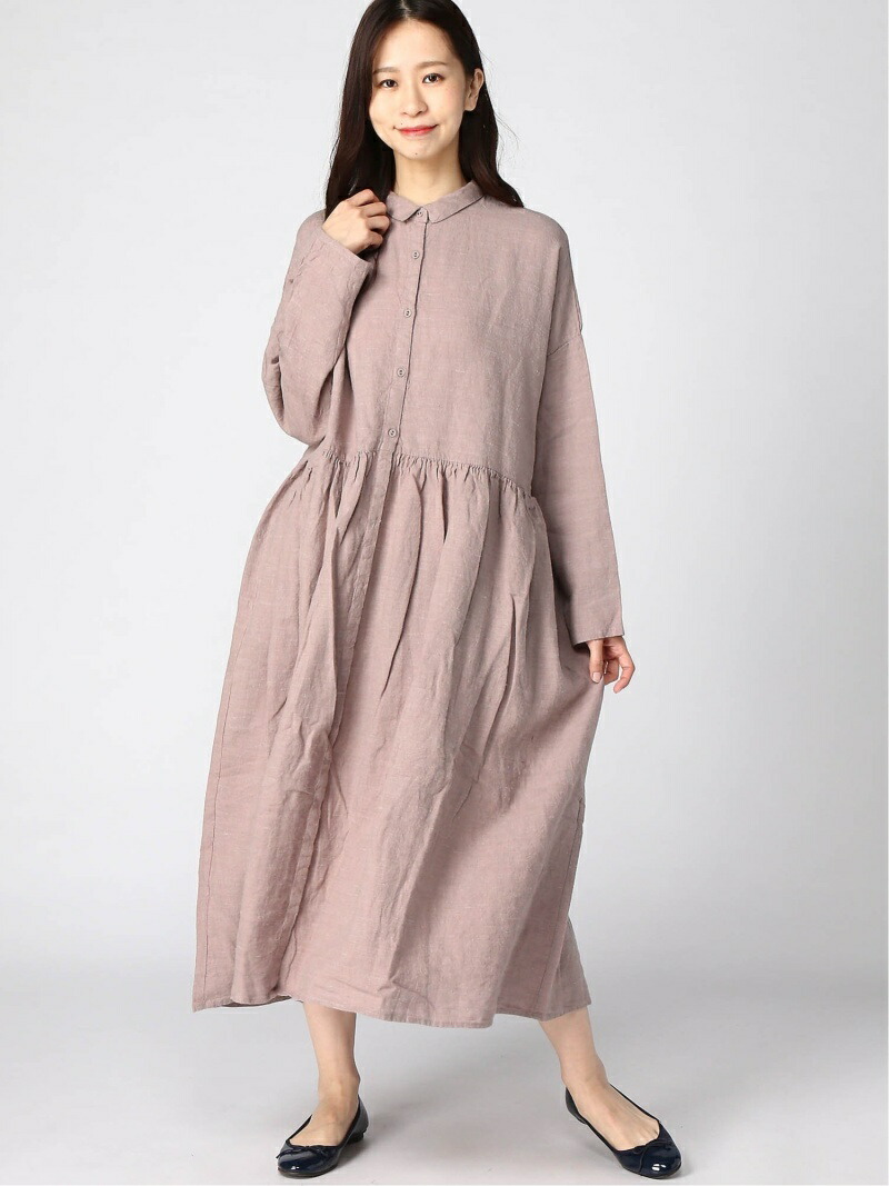 楽天市場 Rakuten Fashion 麻ウール起毛テレデランワンピース Samansa Mos2 サマンサモスモス ワンピース 長袖ワンピース グレー ピンク ベージュ 送料無料 Sm2 サマンサモスモス