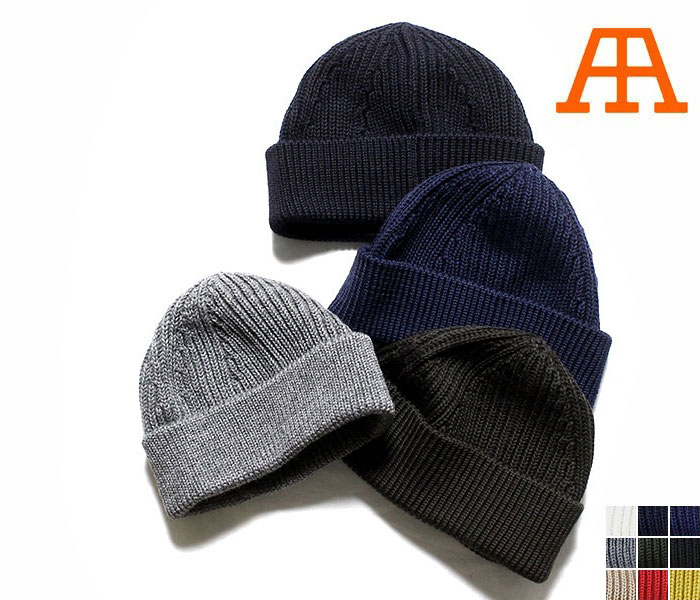 アンデルセンアンデルセン ANDERSEN-ANDERSEN 編み物旗がしら 遊撃手手合い 羊毛 ビーニー MERINO WOOL 5GG (AA-BEANIE-SHORT-WOOL (AA-1821011))