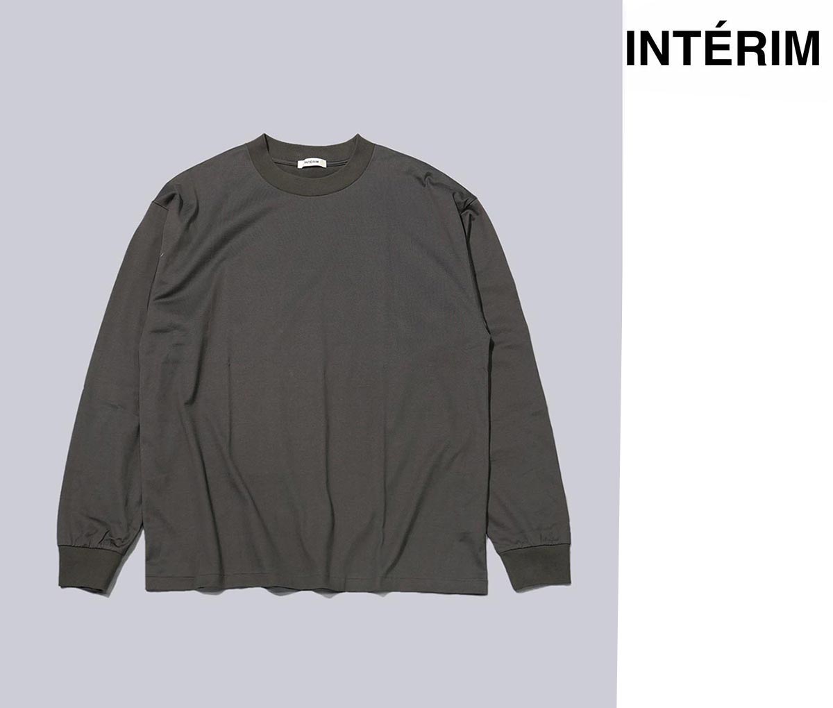 楽天市場】インテリム INTERIM ヴィンテージ フェード ヘンリーネック