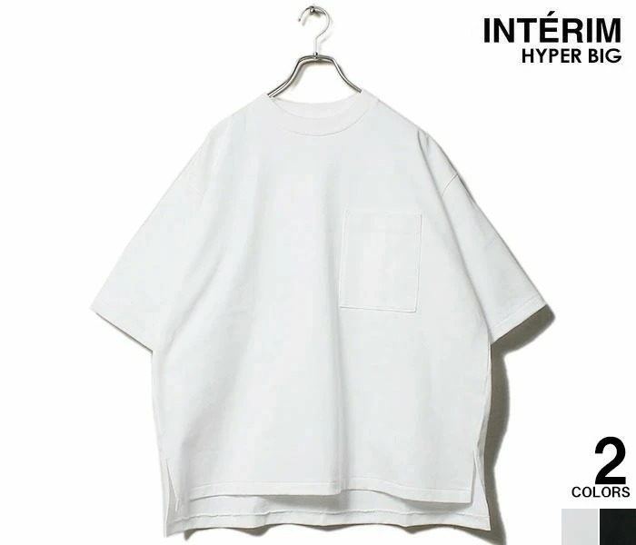 楽天市場 インテリム Interim ハイパービッグ ポケt Tシャツ ヘビープレーティング Heavy Plating Hyper Big T Shirts With Pocket I121 T4 Hpp It21a107 フェブインターナショナル