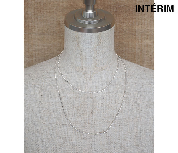 インテリム INTERIM TAXCO SILVER PAIR NECKLACE (IT22A311)の