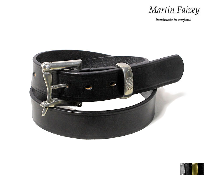 マーティンフェイジー MARTIN FAIZEY クイック印行 なめし革胴締め 1.25inch BRIDLE LEATHER QUICK RELEASE BELT (125-QUICKRELEASE-BRIDLE)