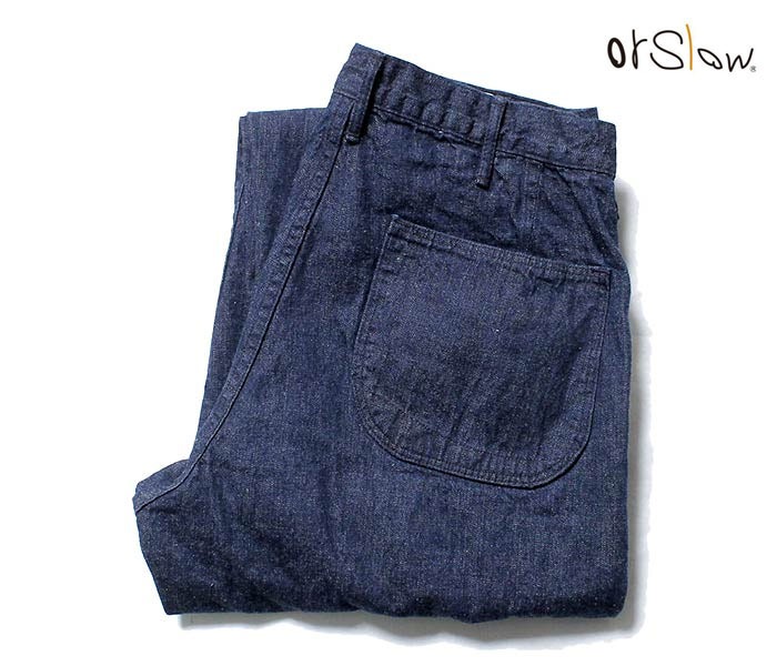 楽天市場 Orslow オアスロウ U S Navy デニム ユーティリティパンツ 01 5130 Us Navy Denim Utility Pants 01 5130 81 フェブインターナショナル