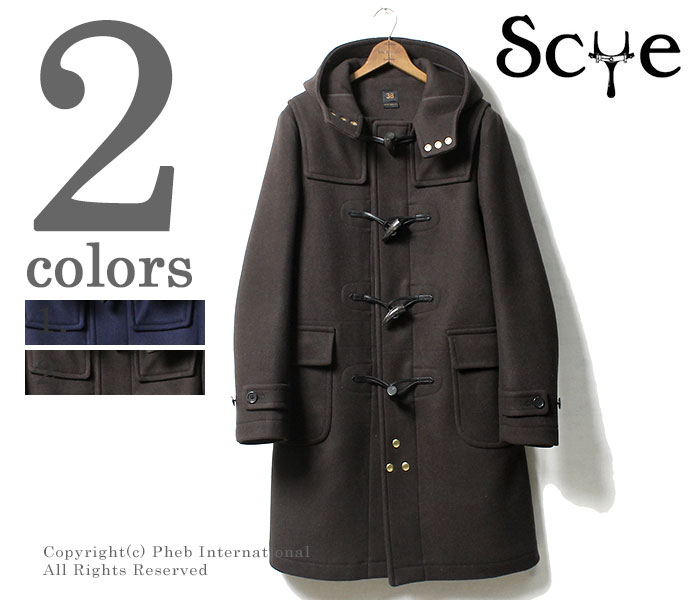 楽天市場 Scye Basics サイ ベーシックス 日本製 ウールメルトン ダッフルコート 18aw Super 1 S Duffle Coat 5118 Duffle フェブインターナショナル