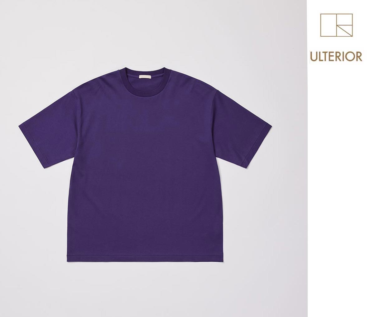 アルテリア ULTERIOR スビン スウェード 天竺 TシャツSUVIN SUEDED TENJIKU TEE (UCS109-LA168)