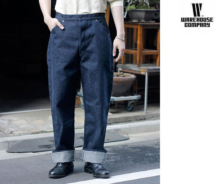 WAREHOUSE & CO. OVERALLS W.L. ネイビー ストライプ 楽天市場】WAREHOUSE ウェアハウス ストライプ ビブ