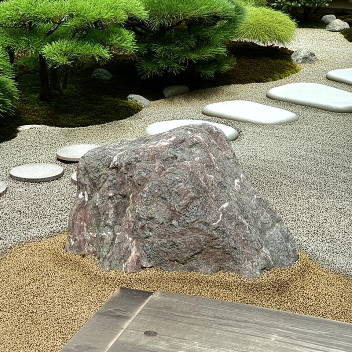 楽天市場】【送料無料】三重の赤石1石【庭石】景石にいかがでしょうか
