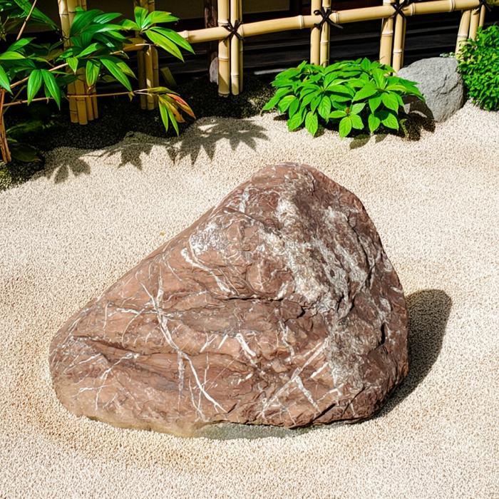 楽天市場】【送料無料】【代引不可】紫雲石1石【1】【庭石】景石に