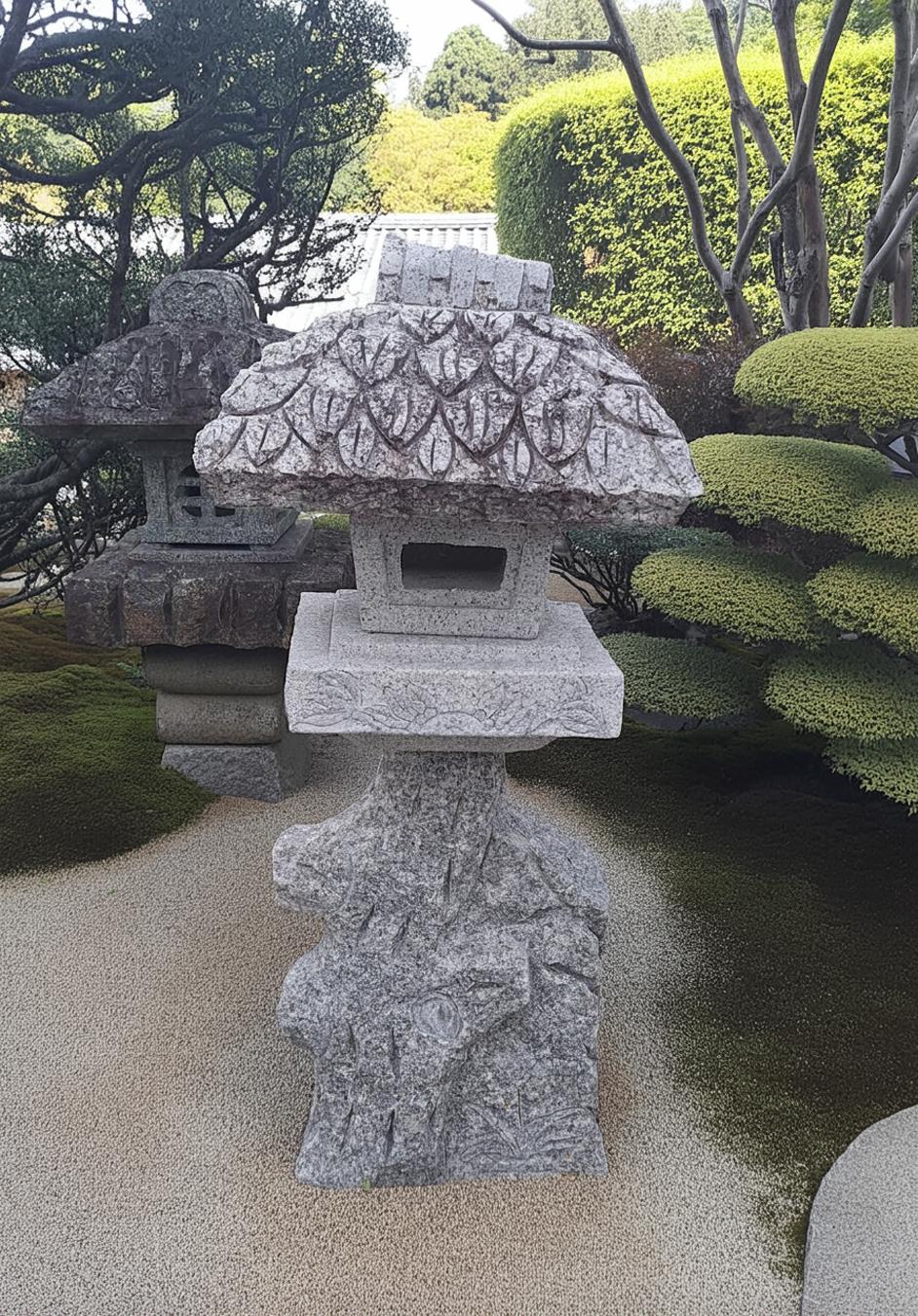 楽天市場】【重量物商品】【営業所止め】草屋灯篭［青石］【BIGサイズ