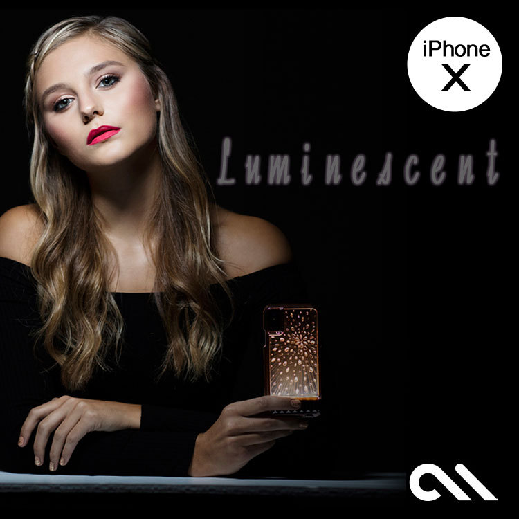 貨物輸送無料 電子メール便 iPhoneX スマートフォンケース Case-mate iPhoneX Luminescent【 スマホケース X アイフォン ケースメイト Luminescent 押しかぶせる 変わり種 か細い シングル 入れもの キラキラ かっこ良い 一般受け 愛くるしげ 成年者 お姉さん 水晶 LED 光る tempoo ケース・カバー-スマートフォン・タブレット-スマートフォン・携帯電話アクセサリー