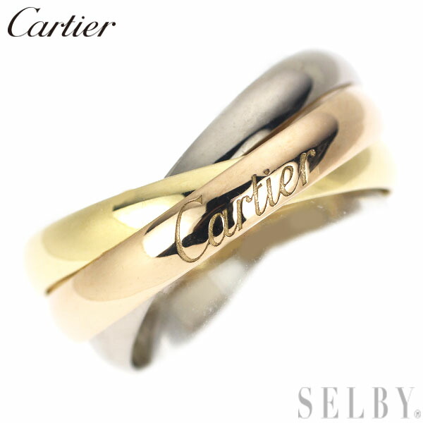 楽天市場】【中古】 カルティエ K18YG/WG/PG リング ヴァンドーム 57号 SELBY 送料サービス Cartier : SELBY