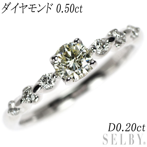 楽天市場】【中古】 グラフ K18WG ダイヤモンド リング 0.19ct F VVS2  