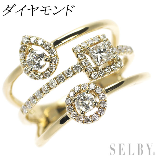 楽天市場】【中古】 ケイウノ K18PG ダイヤモンド リング 0.177ct D0  