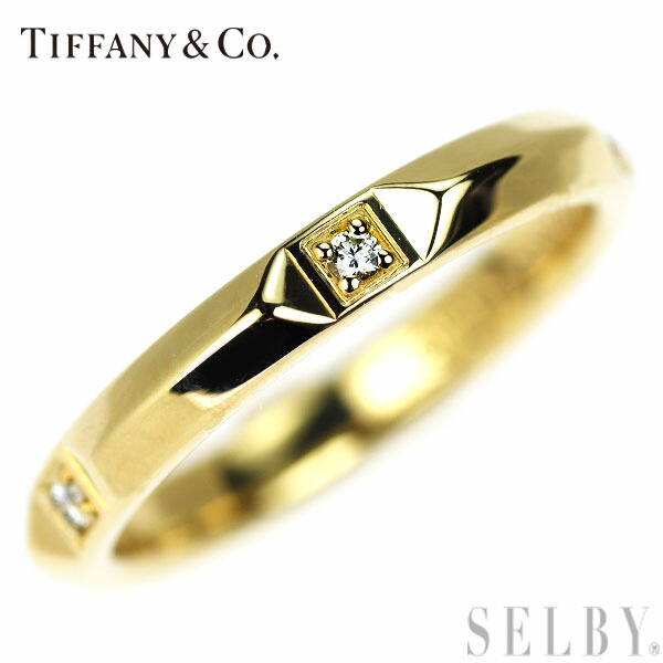 専用品につき購入不可です。訳あり　美品　ティファニー　トゥルー　約8号 TIFFANY＆Co.】ティファニー『K18PG T トゥルー 8mm リング』16