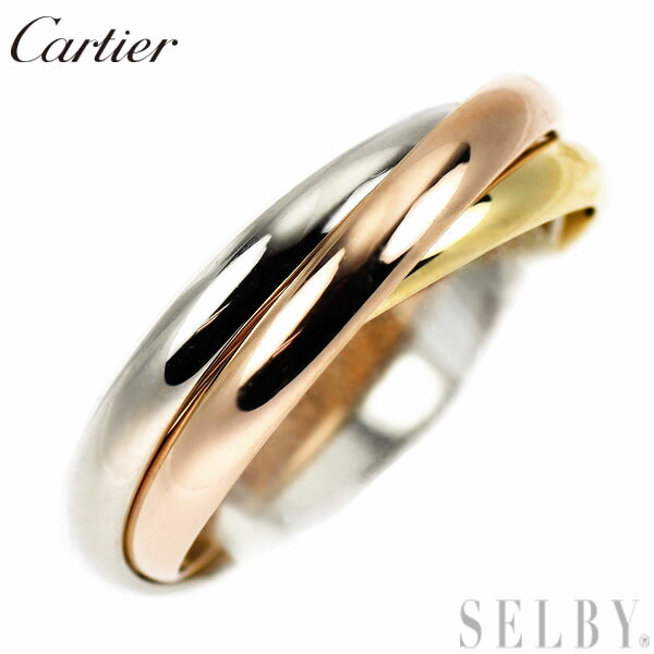 楽天市場】カルティエ 指輪 レディース トリニティ パヴェダイヤモンド