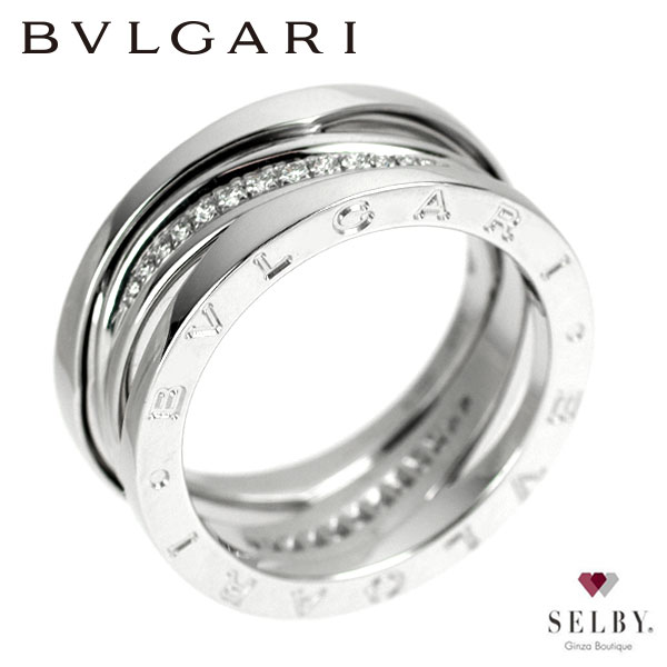 【中古】 ブルガリ K18WG ダイヤモンド リング B.ZERO1 レジェンド 60号 《セルビー銀座店》SELBY 送料サービス BVLGARI
