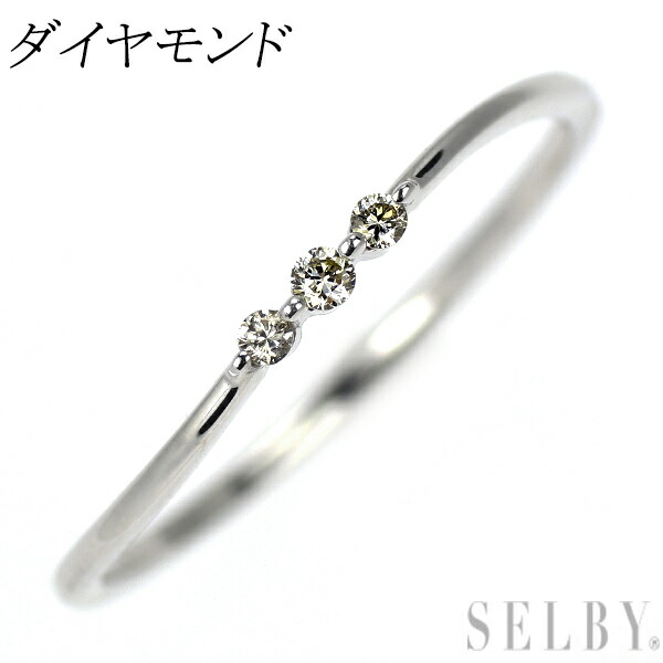 専用‼️agete アガット　K10YG　ピンキーリング　5号　ハーフエタニティー agete アガット K10YGダイヤ ピンキーリング 5号 ハーフエタニティー