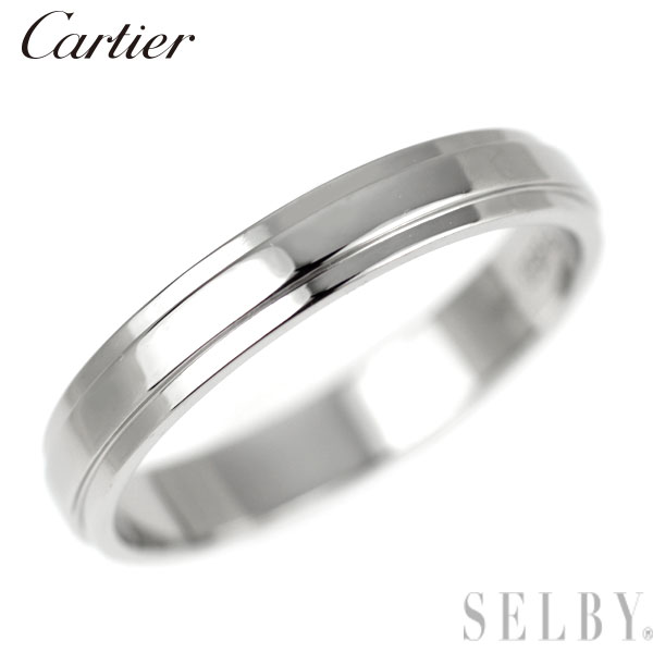 【中古】 カルティエ Pt950 リング ダムール 56号 SELBY 送料サービス Cartier