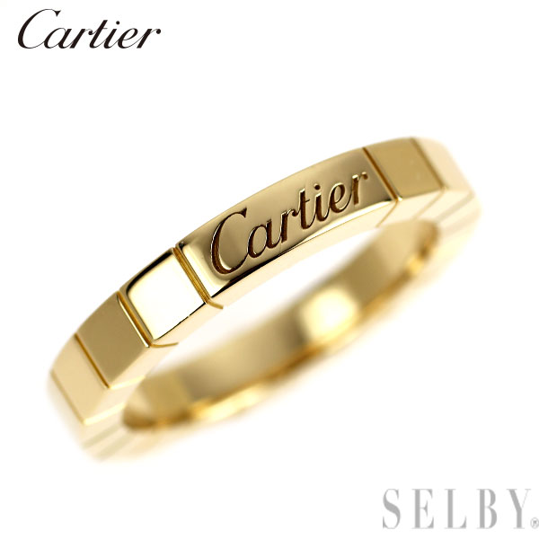 【中古】 カルティエ K18YG リング ラニエール 49号 SELBY 送料サービス Cartier