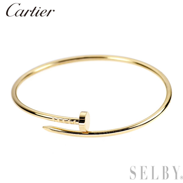【中古】 カルティエ K18YG バングル ジュストアンクル 17号 SELBY 送料サービス Cartier｜SELBY 333,113円
