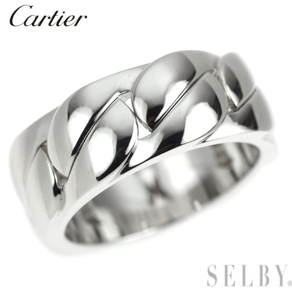 【中古】 カルティエ K18WG リング ラドーニャ 55号 SELBY 送料サービス Cartier|SELBY