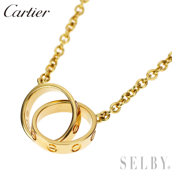 【中古】 カルティエ K18YG ペンダントネックレス ベビーラブ SELBY 送料サービス Cartier|SELBY