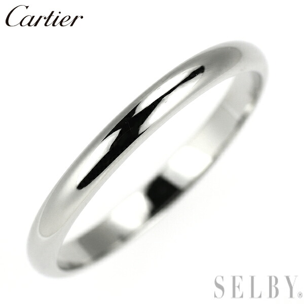 【中古】 カルティエ Pt950 リング 1895 SELBY 送料サービス Cartier｜SELBY