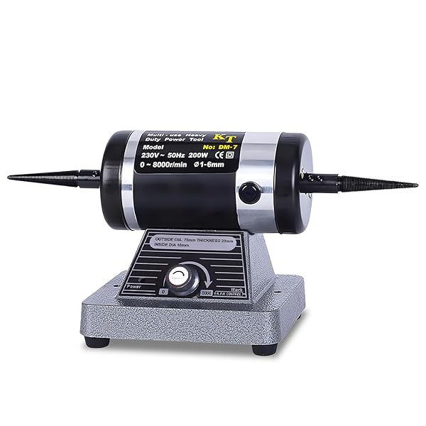【貨物輸送無料】ZruiXuan 粉砕機 卓上グラインダ 両頭粉砕機 DIY 思わしい粉砕機 ポ