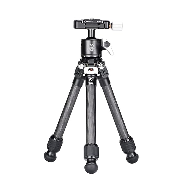 【送料無料】SWFOTO T16C20NII+XB-25 カーボン ミニ三脚 一眼レフ カメラ卓上三脚|Smart Life ギア店