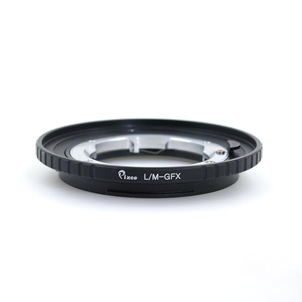 【貨物輸送無料】(バシュポ) Pixco マウントアダプタ Leica M水晶体- Fujifilm G-Mount GFXマウントカメ