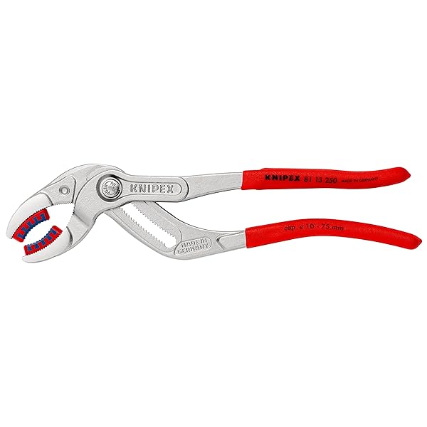 【貨物輸送無料】クニペックス KNIPEX 8113-250 導管ペンチ(プラスチックアゴ付)(SB)
